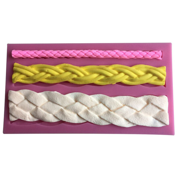 Braid weave silicone mold