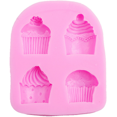 3D Cupcake Shaped Silicone Mold