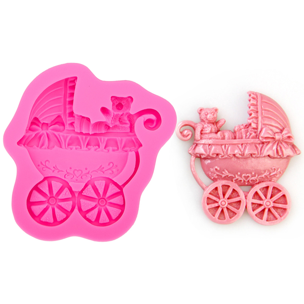 3D baby stroller silicone mold