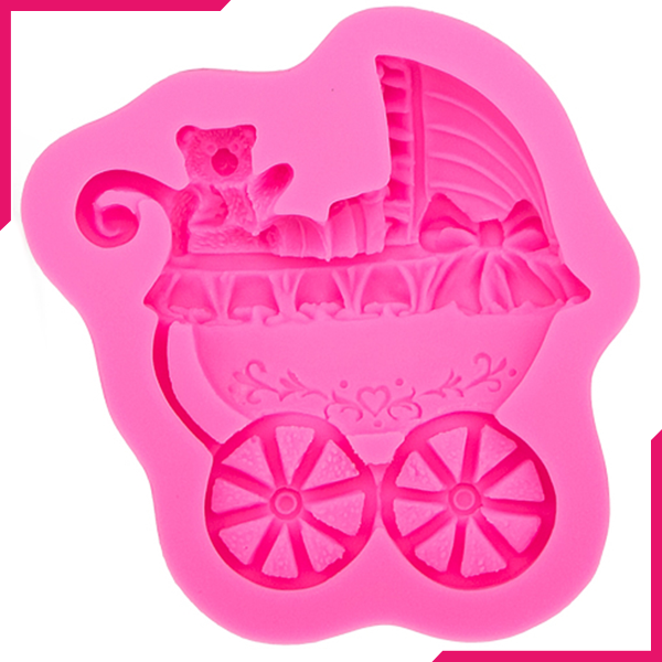 3D baby stroller silicone mold