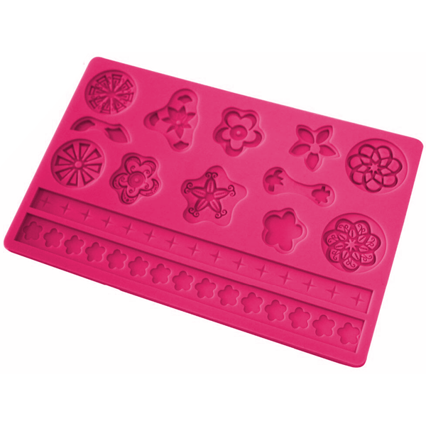 Button Shaped Silicone Fondant Mold