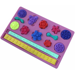 Button Shaped Silicone Fondant Mold