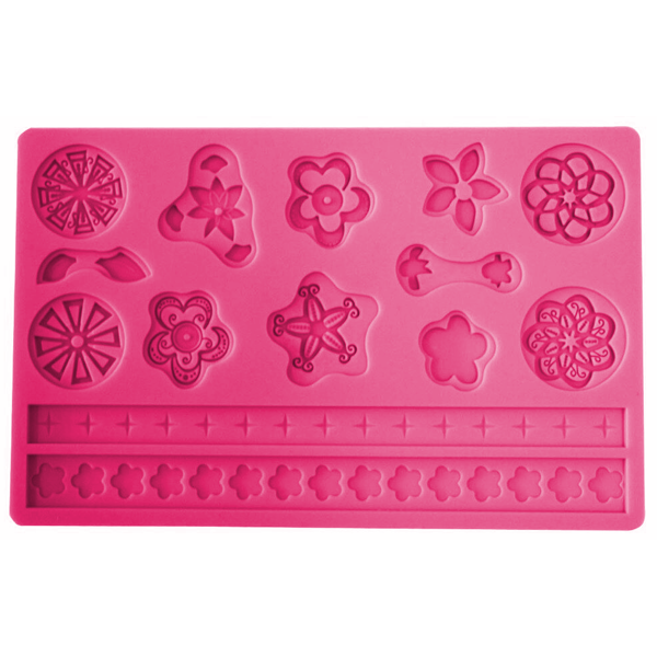Button Shaped Silicone Fondant Mold