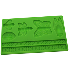 Butterfly, Bee, & Bulb Silicone Mold