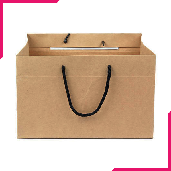 Brown Cake Bag Large