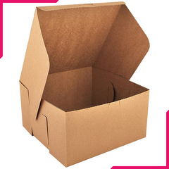 Brown Cake Box Small