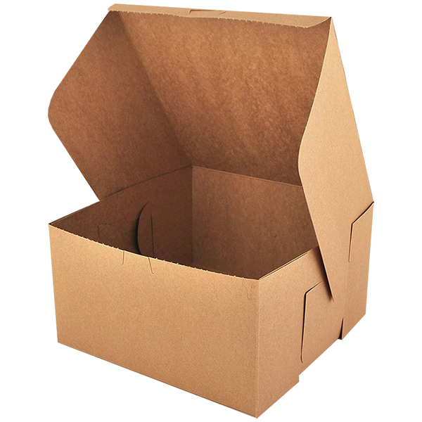 Brown Cake Box Small