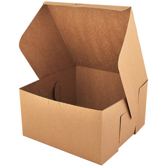 Brown Cake Box Large