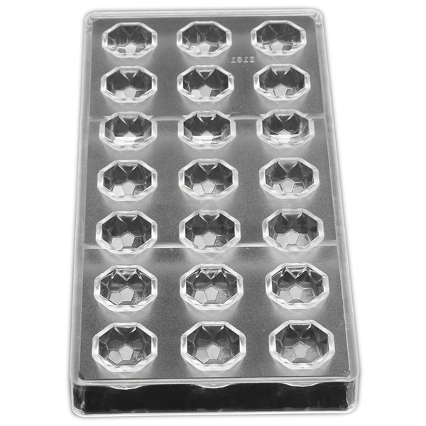 Acrylic Chocolate Mold Diamond Shape