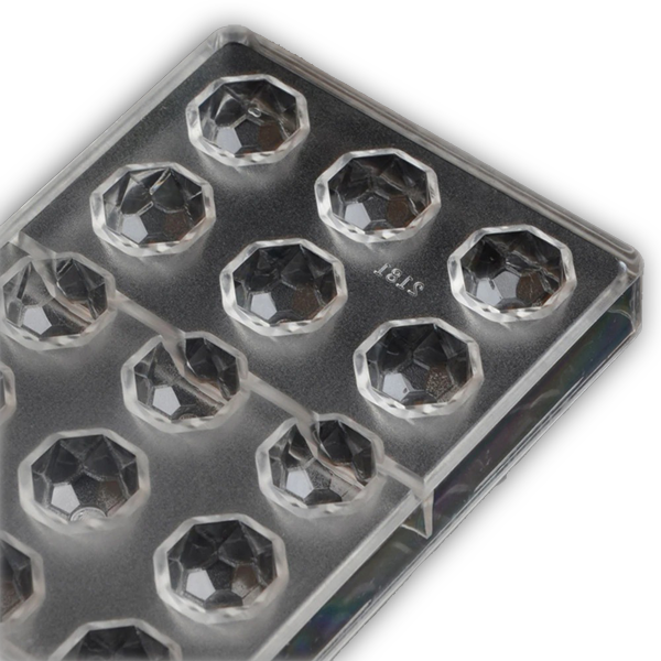 Acrylic Chocolate Mold Diamond Shape