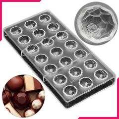 Acrylic Chocolate Mold Diamond Shape