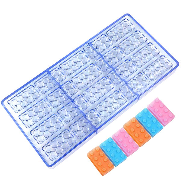 Acrylic Chocolate Mold Building Block
