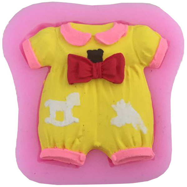Bow Baby Clothes Silicone Mold