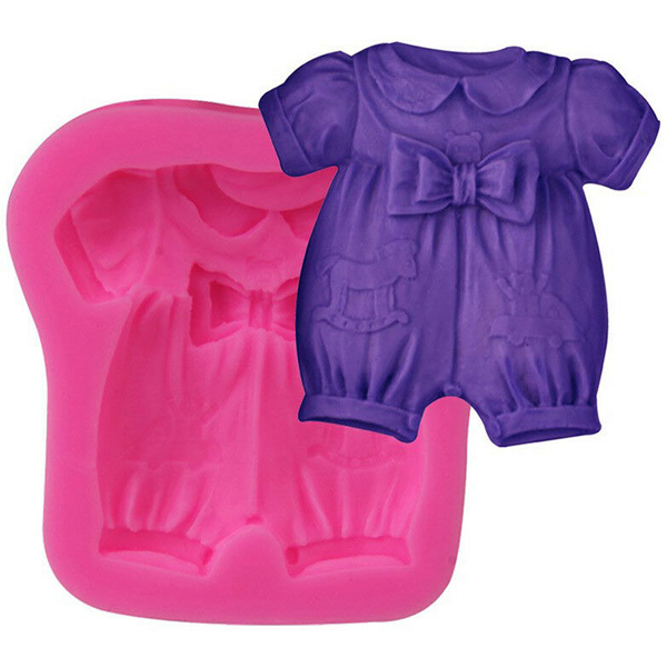 Bow Baby Clothes Silicone Mold