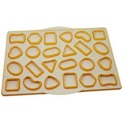 24 Shape Cookie Cutter Sheet