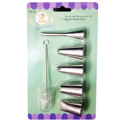 Cake Decorating Tips Flower Nozzle Tools