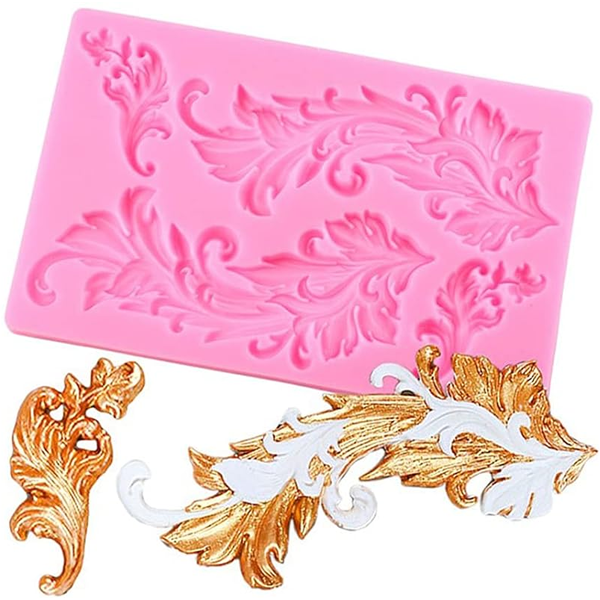 Baroque Style Silicone Fondant Mold