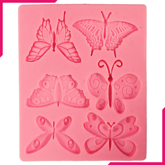 Butterfly Silicone Mold 6 Cavity