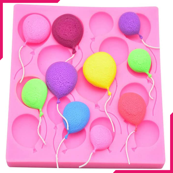 3D Balloon Shaped Silicone Mold
