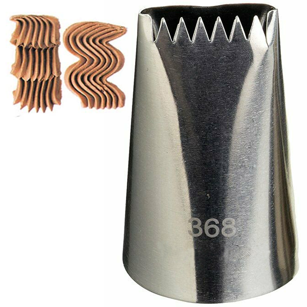 Basketwave Icing Nozzle Tip 368