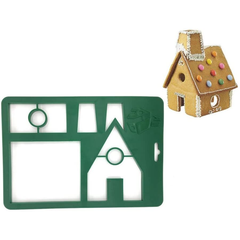3D Gingerbread House Cookie Cutter