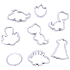 3D Animal  Cookie Cutter Set 8Pcs