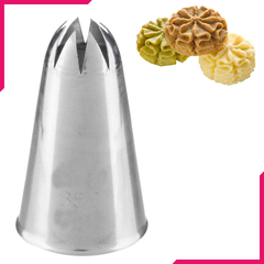 853 Closed Star Stainless Steel Icing Nozzle