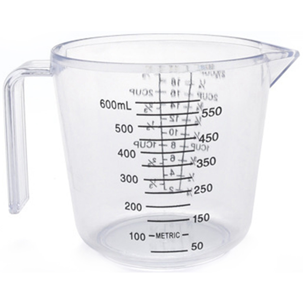 Acrylic Measuring Jug 600ml