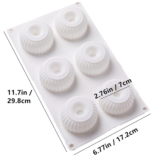 3d Silicone Chiffon Pastry Mold