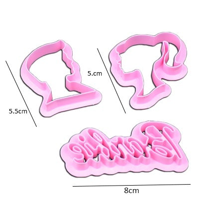 Barbie Girl & Boy Fondant Cutter
