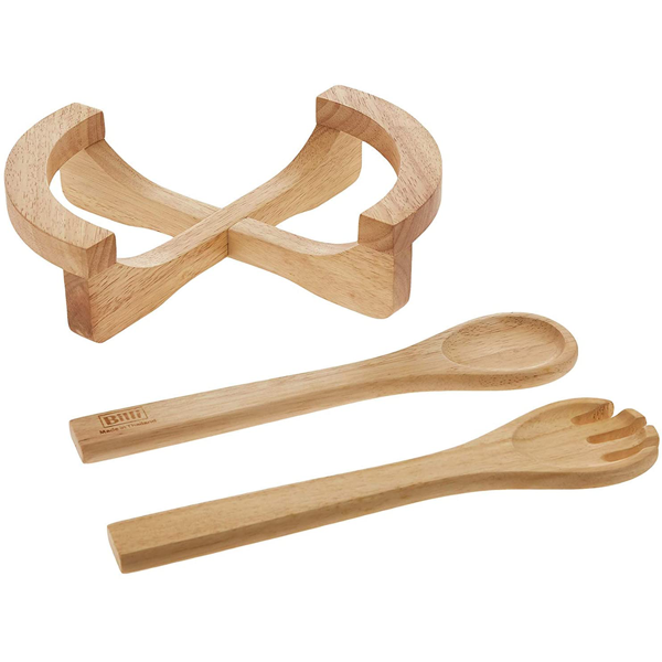Billi Glass Salad Bowl Set