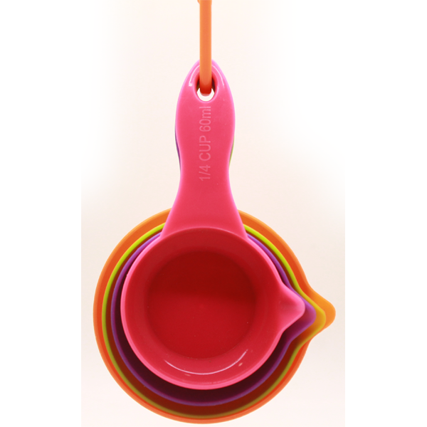 4 pc Measuring Cups Set Multi Color