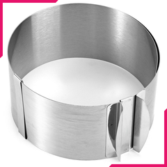 6"-12" Stainless Steel Adjustable Cake Ring