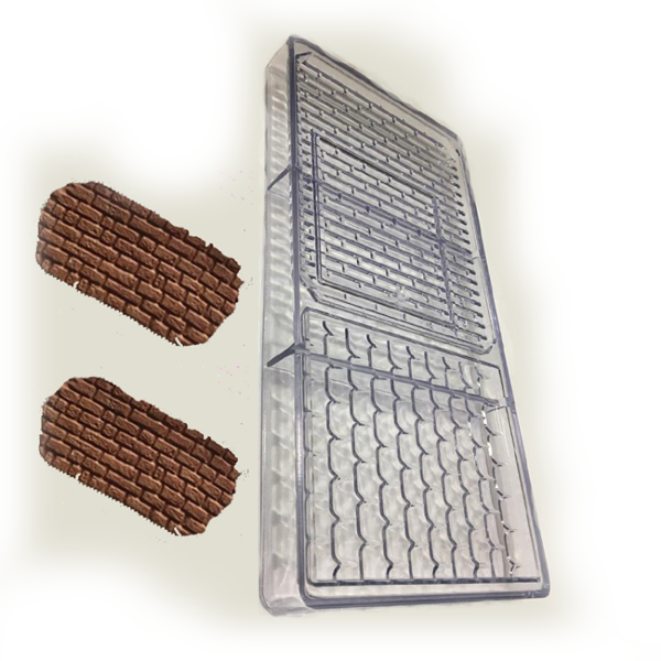 Acrylic Chocolate Mold House Walls
