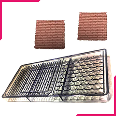Acrylic Chocolate Mold House Walls