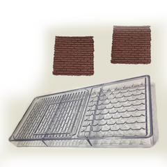 Acrylic Chocolate Mold House Walls