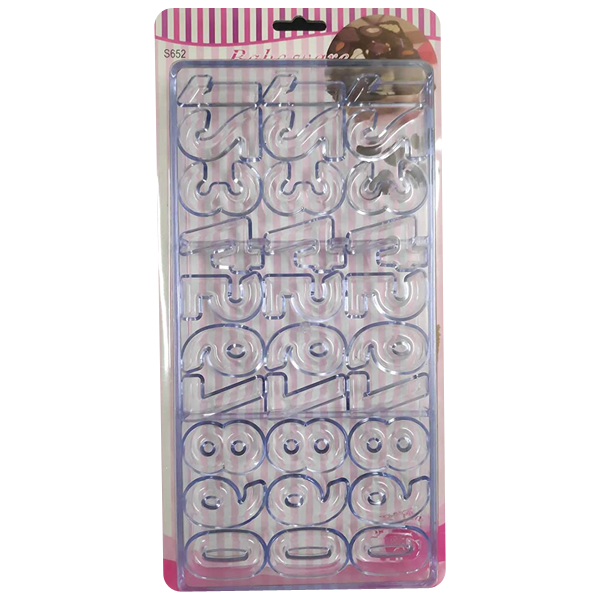Cake Decor 0 to 9 Number Shape Polycarbonate Chocolate Mold