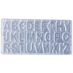 Cake Decor 26 Cavity Alphabet Shape Polycarbonate Chocolate Mold