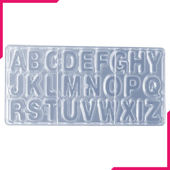 Cake Decor 26 Cavity Alphabet Shape Polycarbonate Chocolate Mold