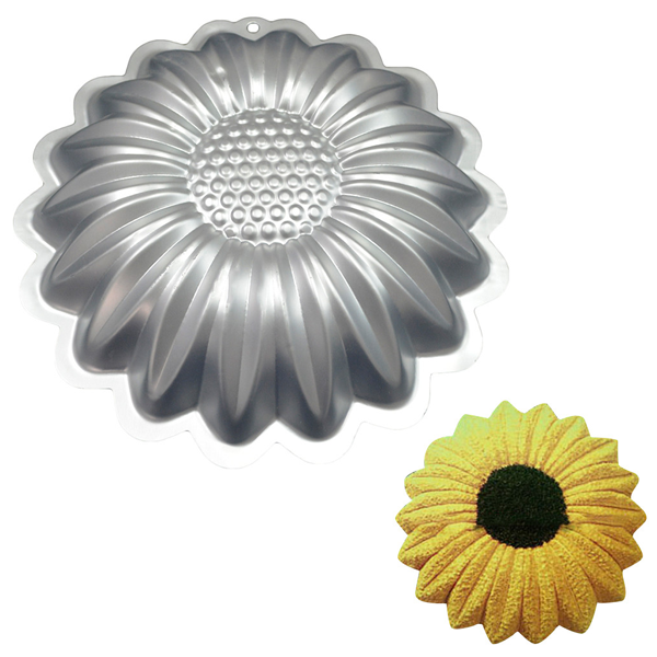 Aluminum Sunflower Cake Decorating Mold
