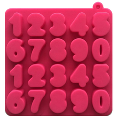 0 to 9 Digital Number Shape Silicone Ice Cube Tray Mold