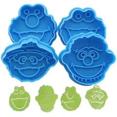 3D Sesame Street Elmo Biscuit Cookie Cutter