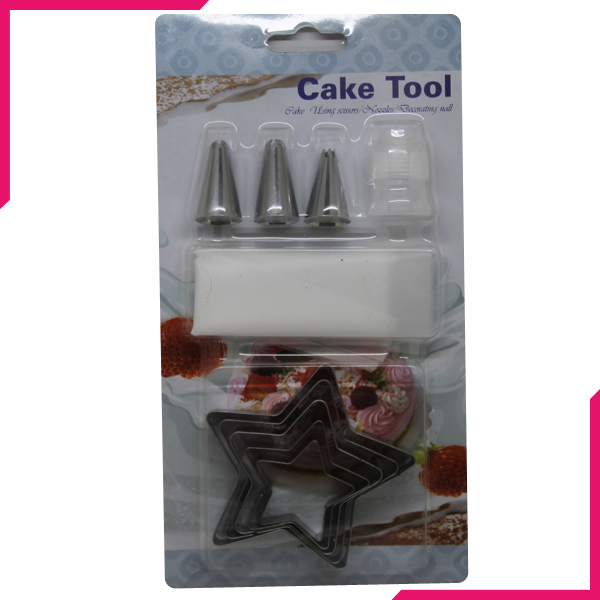 Cake Decorating Tips, Bags and Cutter Star