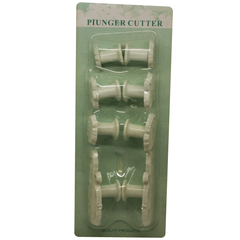 8 Pcs Fondant Cutter Plunger Cookies Decorating Tool