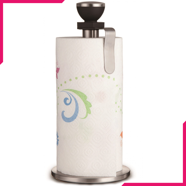 Brilliant Glassware Paper Towel Rack