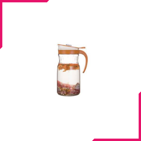 Brilliant Glassware Glass Jug Orange