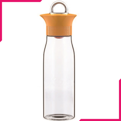 Brilliant Glassware Carafe Bottle Orange