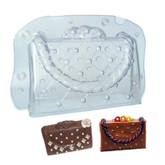 Acrylic Lady Purse Chocolate Mold Large Size