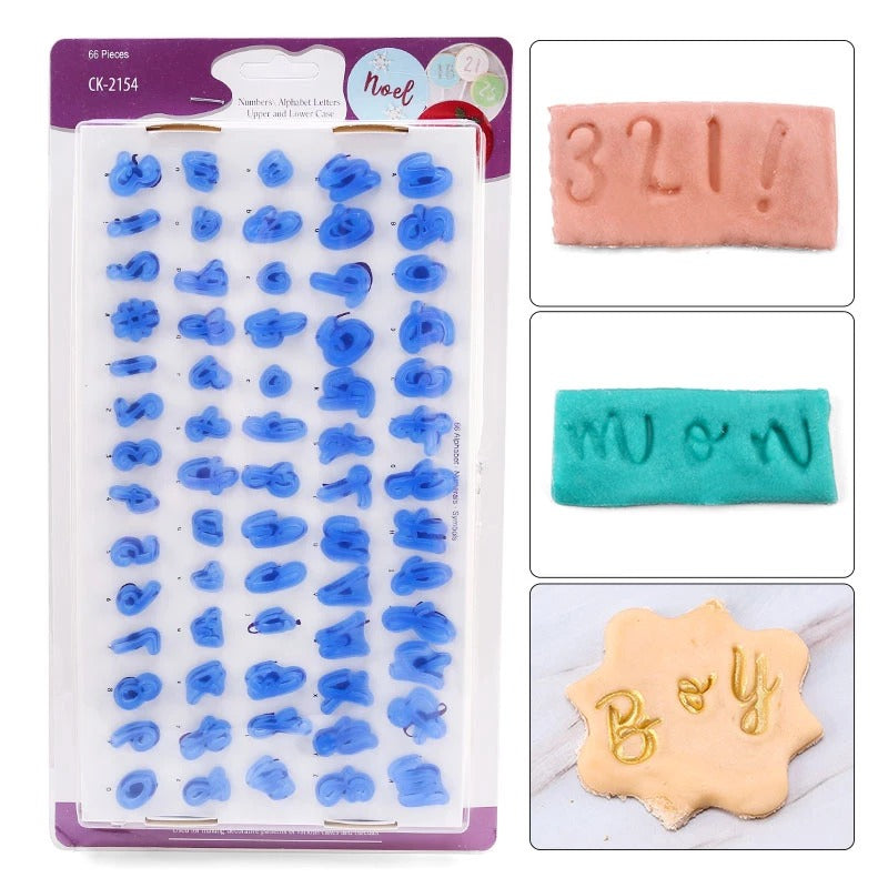 Alphabet Letter Number & Symbols Cutter Set