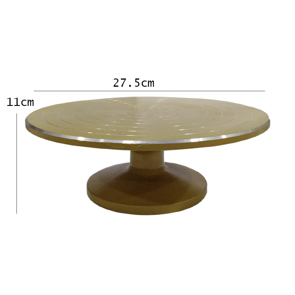 Aluminium Cake Rotating Turntable Medium Size